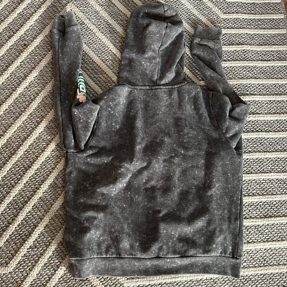 PINK Victoria’s Secret. Size XL. Gray super soft zip up hoodie. - Picture 8 of 8